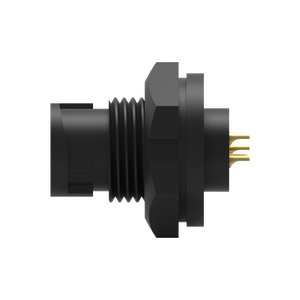 Connecteur industriel étanche IP67 de type soudure avec logement en nylon et contact en laiton 5 broches - Product Image 5