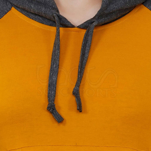 Sweat-shirt à capuche pour femme avec impression de lettres personnalisée, color block, style urbain professionnel, nouveau modèle 2026 - Product Image 4