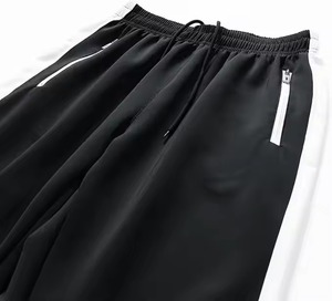 Conjunto Deportivo de Dos Piezas para Hombre, Chaqueta con Cierre Completo y Pantalones Jogger con Cintura Elástica para Correr - Product Image 2