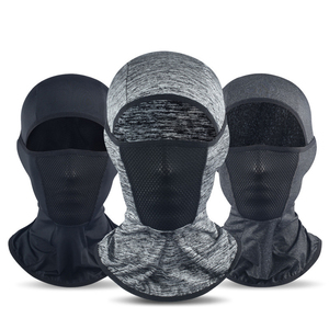 Pasamontañas de poliéster con logo personalizado para esquí, invierno, con imagen personalizada, para mujer y hombre, transpirable, impermeable, para playa. - Product Image 4