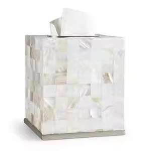 กล่องใส่กระดาษเช็ดปากไม้แบบสั่งทำ ทนทาน ตกแต่งโต๊ะอาหาร สำหรับโรงแรม งานแต่งงาน และร้านอาหาร - Product Image 5