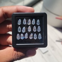 Avina Jewels Diamants de laboratoire certifiés IGI, taille poire |   Diamants polis à taille brillante pour la fabrication de bijoux