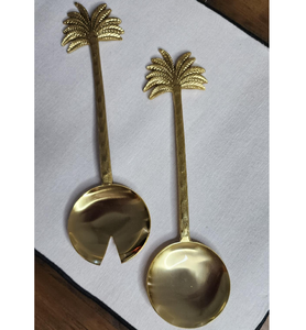 Mirror Polished Brass <b>Salad</b> Server Sets Elegant Crafts Home & Wedding Tabletop <b>Salad</b> <b>Tools</b> Brass <b>Salad</b> Server Sets - Product Image 6