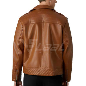 Casual Fashion Wear Comfortable Fit With Soft Feel <b>Men</b> <b>Leather</b> <b>Jacket</b> Trendy Winter <b>Jacket</b> <b>Men</b> <b>Leather</b> <b>Jacket</b> - Product Image 5