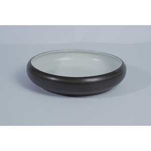 Service de vaisselle en grès personnalisé style Japandi, bols décontractés pour la maison de 21 cm de diamètre, pour salade, en céramique non toxique, empilables - Product Image 3