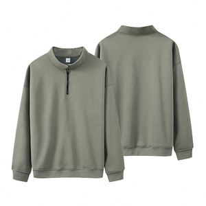 Sudadera con Cierre de Cremallera para Hombre, Joggers, Ropa de Gimnasio con Bordado Personalizado, Sudadera Pesada para Hombre - Product Image 4