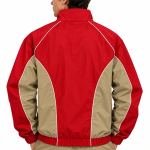 Men Windbreaker <b>Jacket</b> Premium Waterproof Sporty <b>Racer</b> <b>Jacket</b> Zipper Stand Collar Windproof Polyester Autumn Wear <b>Jacket</b> - Product Image 2