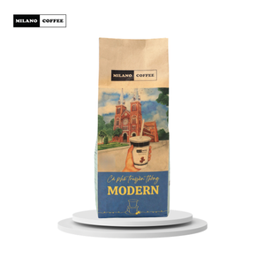Vietnam Traditional High Quality Arabica <b>Coffee</b> 250g Ground High Roast Bitter Taste Butter Oil Salt Wholesale OEM Milano <b>Coffee</b> - Product Image 4
