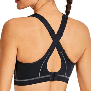 Sujetador Deportivo OEM Personalizado para Mujer, Cobertura Total, Secado Rápido, Transpirable, Talla Grande, Antibacterial, Ligero, para Yoga - Product Image 6