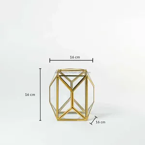 Handmade Gold Finish Candle Holder Luxury Hotel Decoration Big Wholesaler - Product Image 3
