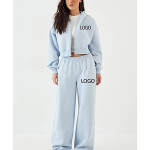 Women's Best Price 2-Piece Long Hooded Sweat Set Knitted Polyester/Cotton Vintage Style Winter Short Sleeve Regular Fit Plaid - Product Image 1