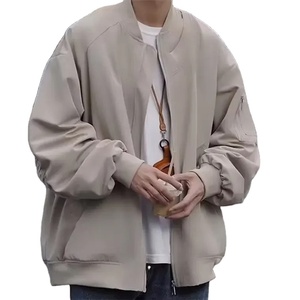 Chaqueta de bombardero de alta calidad holgada de estilo americano, ajustada a la moda Jetstream gorra de béisbol, chaleco con mangas para hombre, Otoño Invierno - Product Image 1