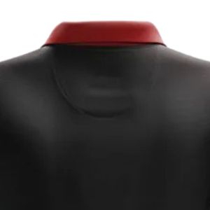 Black Red <b>White</b> <b>Cricket</b> Jersey for Men Polo Collar Team Sports Shirt Lightweight Athletic Uniform Breathable Game Practice - Product Image 4