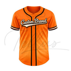 Uniforme de Béisbol Nuevo al Mejor Precio, Conjunto Deportivo 100% Poliéster con Mangas Cortas, Transpirable y Estampado en Venta - Product Image 5