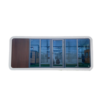 Maisonnette préfabriquée de luxe personnalisable, maisonnette mobile préfabriquée, cabane Apple, maison capsule portable, maison conteneur