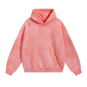 Sudadera con Capucha Vintage Lavada de 360GSM para Invierno, con Logotipo Personalizado, Estilo Oversize, Streetwear - Product Image 2