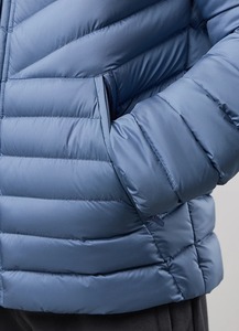 Best Latest Design Customized Men's Puffer <b>Jacket</b> in Black <b>Waterproof</b> Winter Street Casual Wear with Zipper Closure - Product Image 4