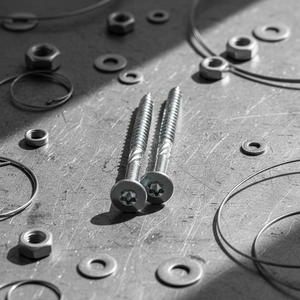 Tornillos de Acero al Carbono de Grado Industrial Clase 4.8 6.8, Métricos/Pulgadas, Niquelados, con Acabado de Óxido Negro, Cabeza Torx, Rosca Gruesa - Product Image 1