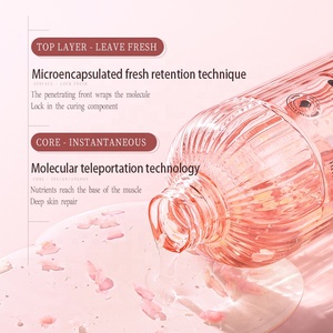 Gel Douche OEM 500ml Rafraîchissant Parfumé Naturel Crème de Douche Hydratation Profonde Pétales de Rose pour Peaux Sèches Essence Florale - Product Image 3