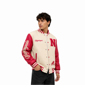 Fabricante de Ropa Urbana, Chaqueta Varsity Personalizada al por Mayor, Chaqueta de Invierno para Hombre, Estilo Vintage, Chaqueta Universitaria para Hombre - Product Image 1