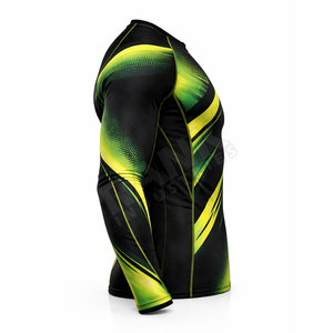 Nuevo Estilo de Camiseta Deportiva para Hombre en Venta en Línea, Camiseta Deportiva de Manga Larga con Color Personalizado de Última Tendencia - Product Image 4