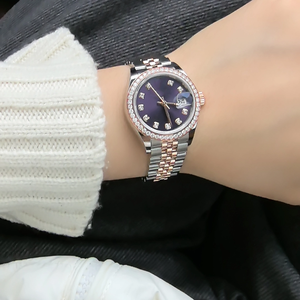 Reloj Automático de Acero Inoxidable para Hombre EWE SK C, 36/31 mm, Movimiento de Diamantes, Cristal de Zafiro de Alta Calidad, Resistente al Agua 100 m, Regalo - Product Image 3