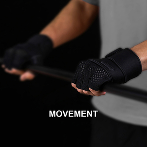 Custom Gym Weight Lifting Gloves Leather <b>Waterproof</b> Breathable Workout Fitness New Design Hand Sports Factory Direct - Product Image 3