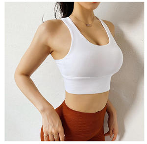 PIHA SPORTS Débardeurs à col rond pour femmes, coupe ajustée, manches longues, tissu extensible en polyester/coton, respirant, séchage rapide - Product Image 3