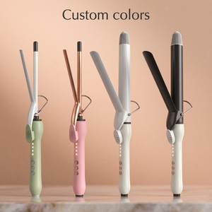 เครื่องม้วนผมแบบมืออาชีพ OEM ขนาด 9 มม. แบบบาง ร้อนเร็ว PTC พร้อมหน้าจอ FND - Product Image 5