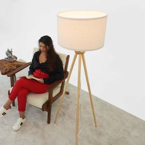 Tall Corner LED Standing <b>Light</b> Energy Efficient Floor Lamp for Living Room Bedroom Office <b>Space</b> Illumination by Lirios Three - Product Image 3