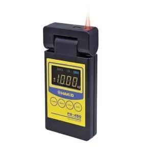 Hakko เครื่องวัดระดับไฟฟ้าสถิตแบบพกพา, FG450ทดสอบศักยภาพไฟฟ้าแบตเตอรี่ขับเคลื่อนเซ็นเซอร์หมุน