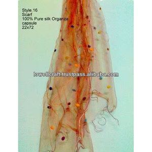 100% Pure Silk Organza Capsule <b>Scarf</b> Custom Printed Silk <b>Scarf</b> Designs Premium Digital Printing Women’s Fashion <b>Scarves</b> - Product Image 2