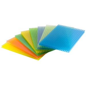 Jinan cho co Ltd bởi rowmark kích thước lớn <span class=keywords><strong>multiwall</strong></span> tấm nhựa mỏng rõ ràng cứng nhắc 6 mm rotolo di policarbonato - Product Image 2