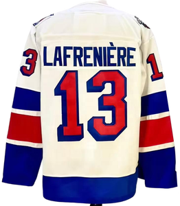 Camiseta de Hockey sobre Hielo Blanca de la Serie Stadium de JIAEN para Hombre, Transpirable, 23 Adam, 31 <span class=keywords><strong>Igor</strong></span> Shesterkin, 73 Matt Rempe, 10 Artemi Panarin - Product Image 2