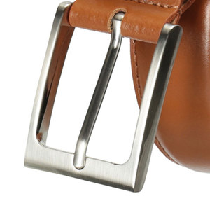 Cinturón de Vestir de Cuero de Alta Calidad 2024 en Color Sólido, Precio de Mayoreo de Lujo, Cinturones de Cuero Genuino Hechos en Fábrica, Servicio OEM - Product Image 4