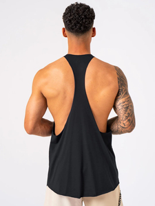 Camiseta sin Mangas de Alta Calidad para Hombre, 100% Algodón, Tejido de Punto, con Botones, para Fisicoculturismo, de Secado Rápido y Transpirable - Product Image 2