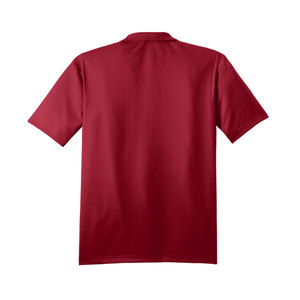 Polo personnalisé en polyester, vêtements de sport gris respirants pour hommes, haut pour entraînement professionnel en salle de sport, vêtements décontractés, nouveau style technique - Product Image 2