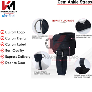 Training Ankle Strap Gym Cable Attachment Leg Workout Glute Kickback Supplier - Product Image 4