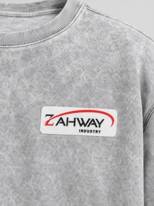 Sudadera Personalizada para Hombre con Efecto Desgastado y Opción de Bordado, Tejido Suave y Aspecto Lavado, Sudadera de Moda para Hombre con Efecto Desgastado - Product Image 6