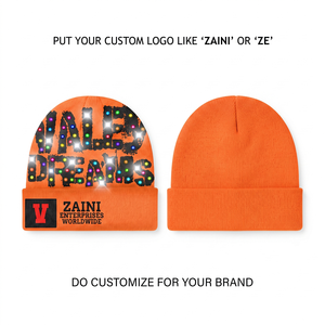 หมวกบีนนี่ไหมพรมอะคริลิค ZAINI พรีเมียม 300 GSM สำหรับผู้ใหญ่ ใส่ได้ทั้งชายและหญิง เหมาะสำหรับเล่นสกีและฤดูหนาว - Product Image 1