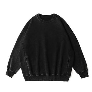 Hot Selling <b>Men</b> <b>Pullover</b> Acid Wash Hoodie / Adult Size 100% Breathable <b>Men</b> Lowest Price Acid Wash Hoodie - Product Image 4