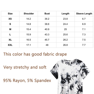 Camiseta con Estampado Tie Dye de Secado Rápido y Transpirable, Camiseta Sublimada para Mujer, Talla Americana, Camisetas para Mujer 2026, Sudadera para Mujer - Product Image 4