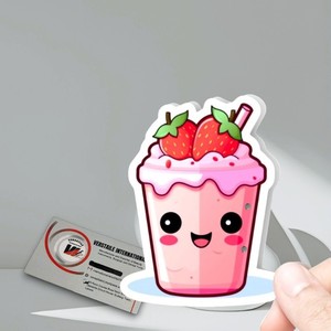 Paleta Magnética de Pestañas con Diseño de Donut de Fresa, Linda Paleta de Extensión de Pestañas para el Verano, para Artistas de Pestañas, Acrílico Personalizado Ecológico - Product Image 6