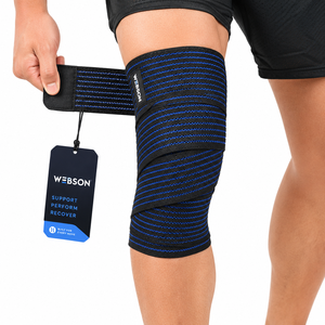 Soporte de Rodilla Webson, Ajustable, Compresión Transpirable, Protección Profesional para Levantamiento de Pesas, Entrenamiento, Fitness, Unisex - Product Image 6