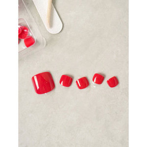 Juego de Manicura y Pedicura TITA Profesional de 14 Piezas, Puntas Rojas Sólidas de Larga Duración, Fáciles de Aplicar, Hechas en Corea del Sur - Product Image 1