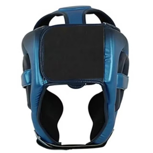 High Quality PU Leather Breathable Dual Sport Unisex <b>Boxing</b> Head Guard Training Helmet All Seasons Made Pakistan Reasonable Sale - Product Image 4