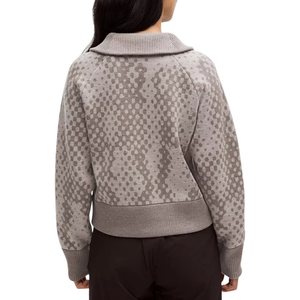 Chaqueta Bomber de Forro Polar para Mujer, Suave, Térmica, Aislante, de Invierno, Manga Larga, Urbana, Informal, Ecológica, Transpirable, con Logotipo Frontal - Product Image 4