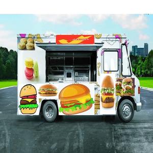 El Mejor Food Truck Cuadrado de Aluminio y Fibra de Vidrio, Totalmente Equipado, Cocina Móvil con Remolque para Catering de Dulces y Papas Fritas - Product Image 1