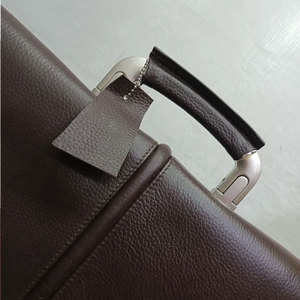 Sacoche pour homme en cuir véritable, style décontracté, sacs de haute qualité, design personnalisé, en cuir véritable, sacs pour ordinateur portable - Product Image 5
