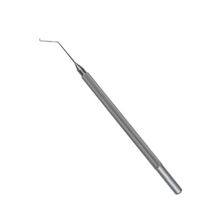 Rotador de núcleo Bechert con eje angulado y punta en forma de Y de 7 mm, instrumento quirúrgico oftálmico manual de acero - Product Image 1
